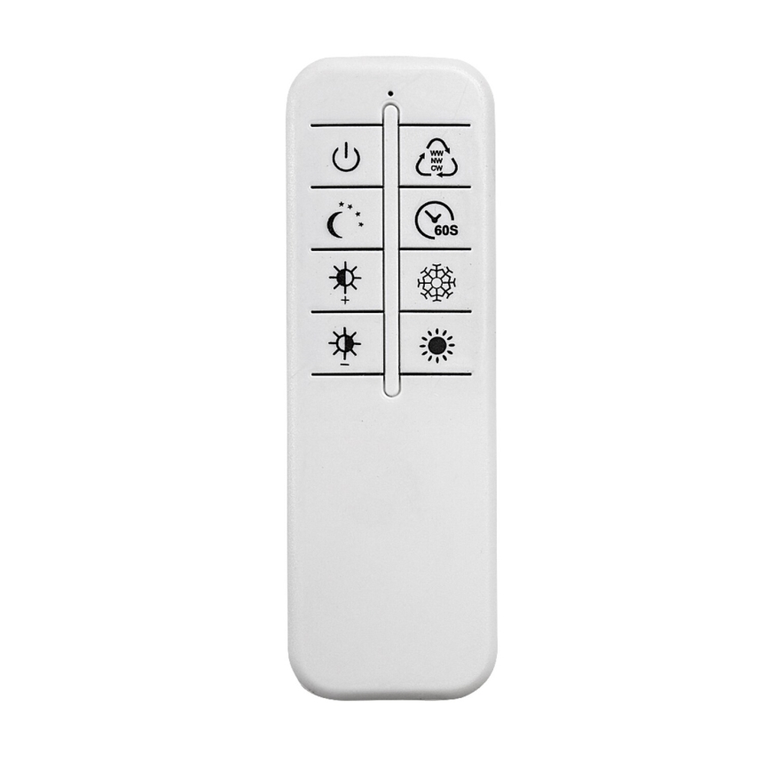 Rabalux - Plafonnier LED dimmable LED/60W/230V 3000-6500K Ø 50 cm gris + télécommande