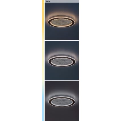 Rabalux - Plafoniera LED dimmerabile LED/24W/230V 3000-6500K Ø 40 cm + telecomando
