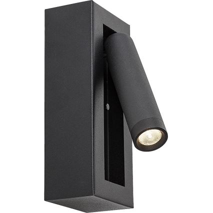 Rabalux - Luce Spot da parete a LED LED/4W/230V nero