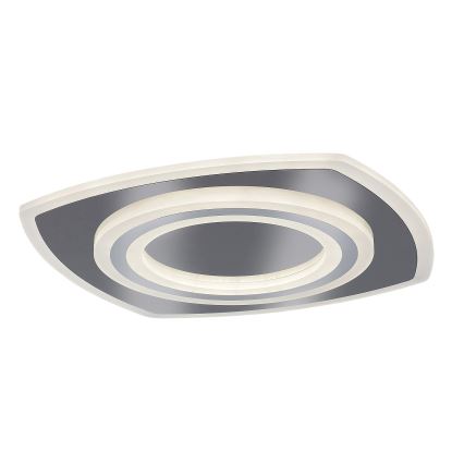 Rabalux - Plafoniera dimmerabile a LED 60W/230V 3000/4000/6000K, finitura cromo opaco + telecomando 48x48 cm