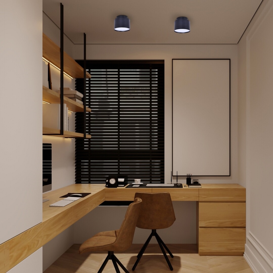 Rabalux - LED-Deckenleuchte LED/16W/230V 3000K schwarz