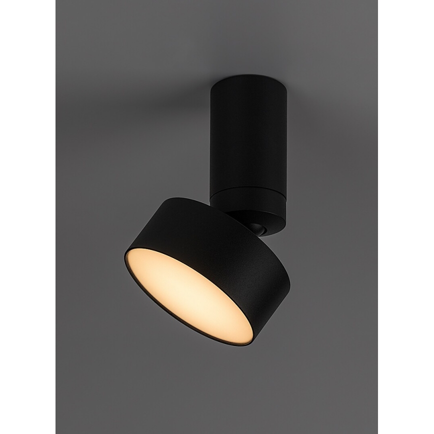 Rabalux - Plafonnier LED 10W/230V 3000K noir Ø 11 cm