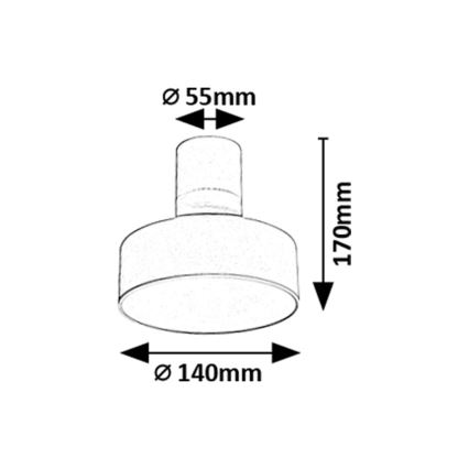 Rabalux - LED-Deckenleuchte LED/16W/230V 3000K weiß