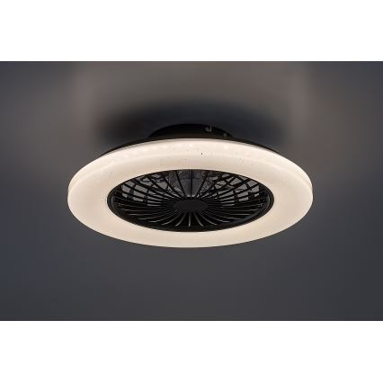 Rabalux - Plafonnier à intensité variable avec ventilateur LED/48W/230V 3000-6500K + Télécommande