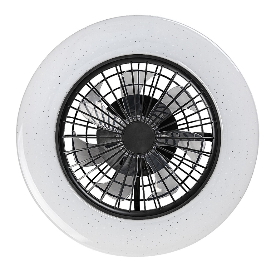 Rabalux - Plafonnier à intensité variable avec ventilateur LED/48W/230V 3000-6500K + Télécommande