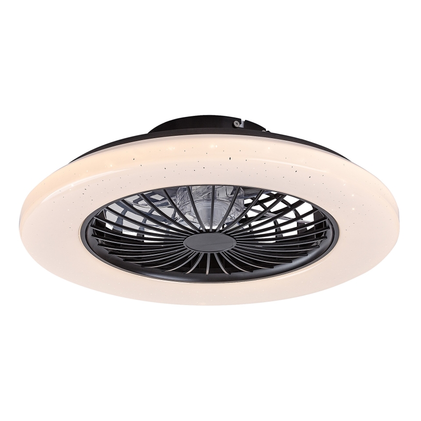 Rabalux - Plafonnier à intensité variable avec ventilateur LED/48W/230V 3000-6500K + Télécommande