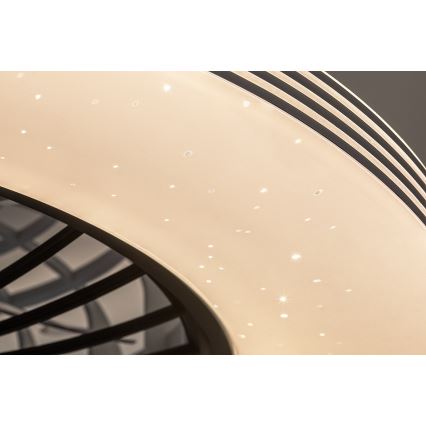 Rabalux - LED dimmbares Deckenleuchte mit Ventilator LED/48W/230V 3000-6500K + Fernbedienung