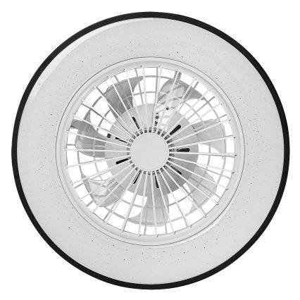 Rabalux - Plafonnier à intensité variable avec ventilateur LED/48W/230V 3000-6500K + Télécommande