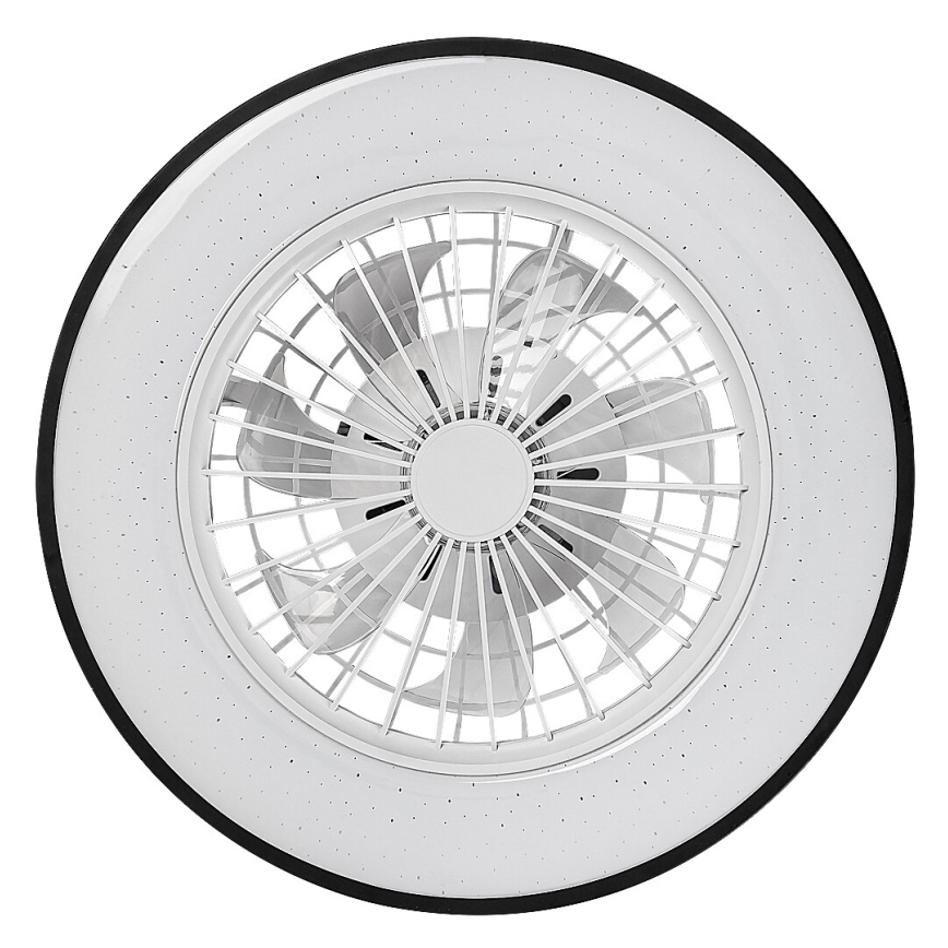 Rabalux - Plafonnier à intensité variable avec ventilateur LED/48W/230V 3000-6500K + Télécommande