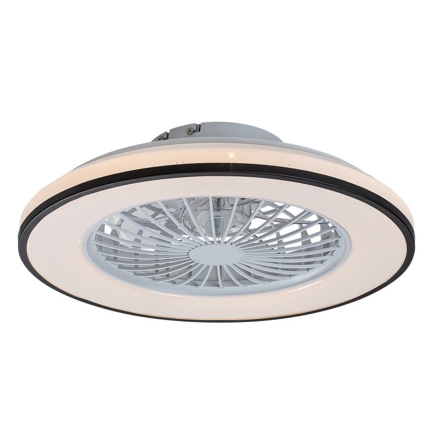 Rabalux - Plafonnier à intensité variable avec ventilateur LED/48W/230V 3000-6500K + Télécommande