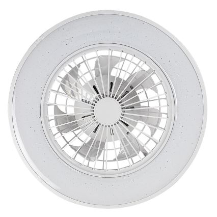 Rabalux - Plafonnier à intensité variable avec ventilateur LED/48W/230V 3000-6500K + Télécommande