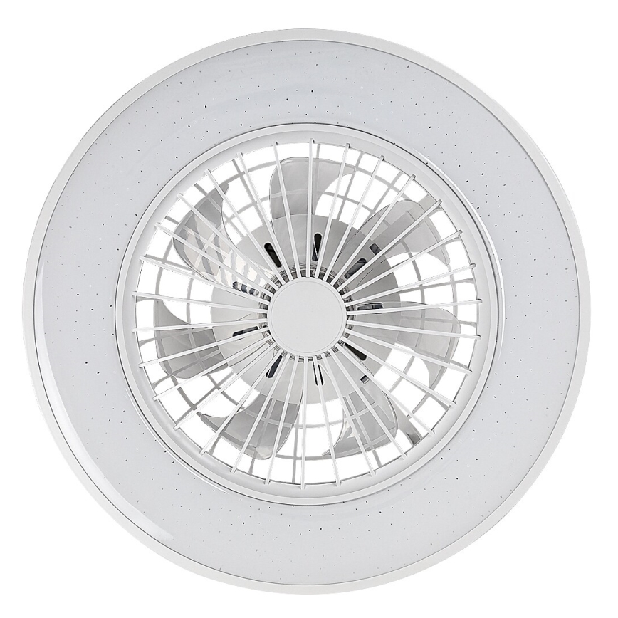 Rabalux - Plafonnier à intensité variable avec ventilateur LED/48W/230V 3000-6500K + Télécommande