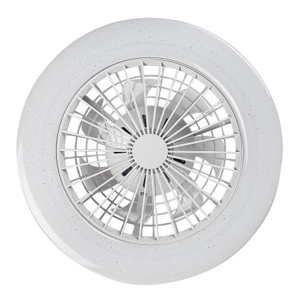 Rabalux - Plafonnier RGB à intensité variable avec ventilateur LED/48W/230V 3000-6500K + Télécommande