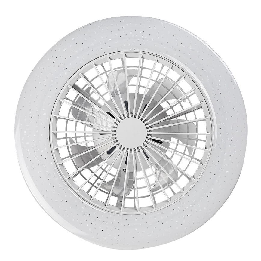 Rabalux - Plafonnier RGB à intensité variable avec ventilateur LED/48W/230V 3000-6500K + Télécommande