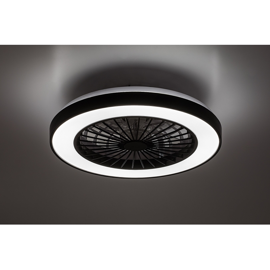 Rabalux - Plafonnier à intensité variable avec ventilateur LED/40W/230V 3000/4000/6000K Wi-Fi + Télécommande