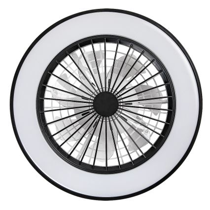 Rabalux - Plafonnier à intensité variable avec ventilateur LED/40W/230V 3000/4000/6000K Wi-Fi + Télécommande