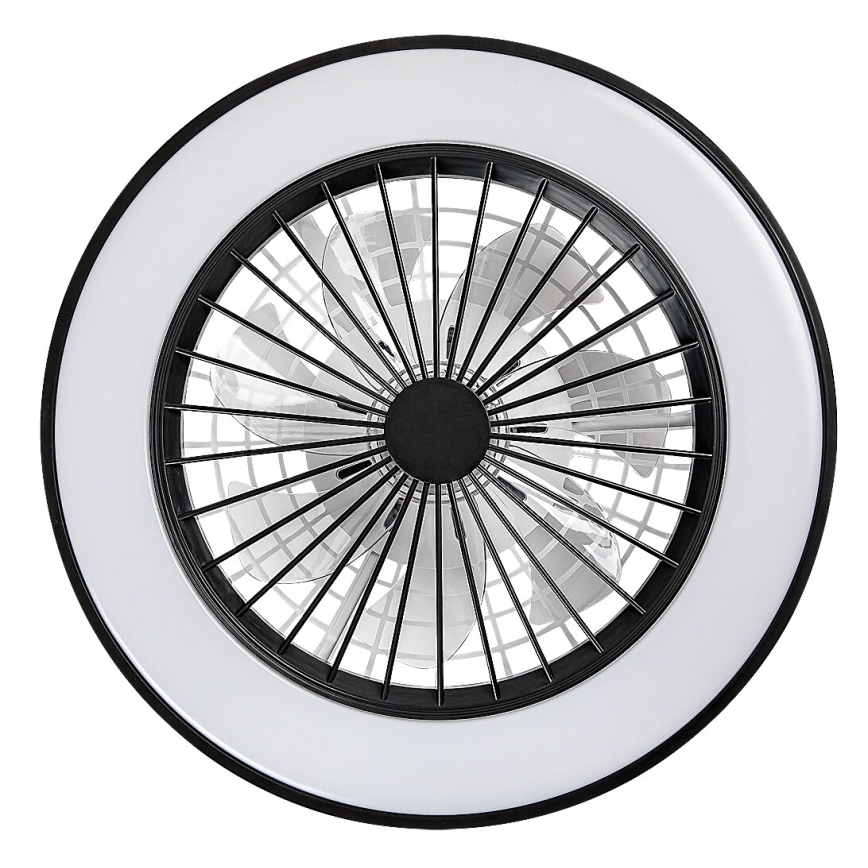 Rabalux - Plafonnier à intensité variable avec ventilateur LED/40W/230V 3000/4000/6000K Wi-Fi + Télécommande