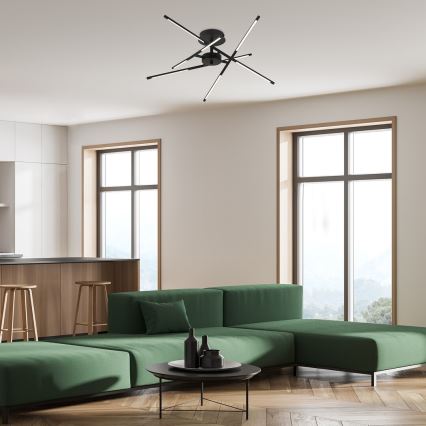 Rabalux - Plafonnier LED/40W/230V 3000K noir