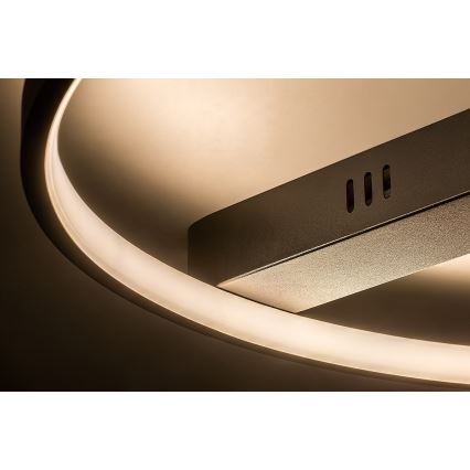 Rabalux - Plafonnier LED LED/45W/230V 3000K 50x55 cm noir