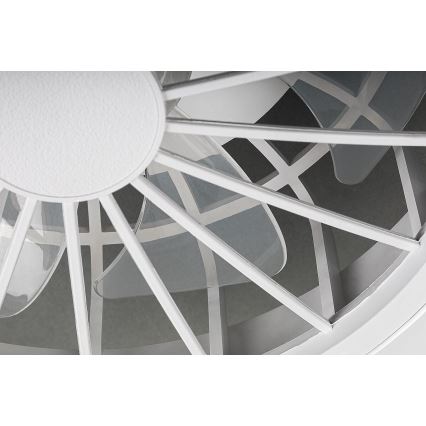 Rabalux - Dimmbare LED-Deckenleuchte mit Ventilator LED/24W/230V 3000-6500K + Fernbedienung