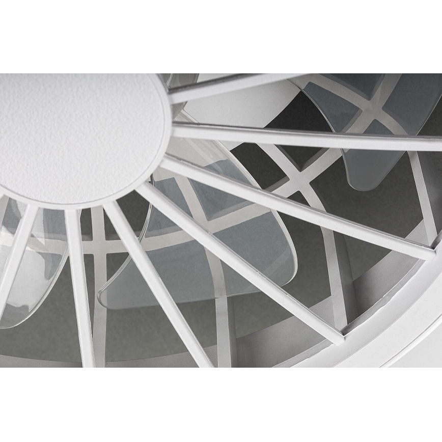 Rabalux - Dimmbare LED-Deckenleuchte mit Ventilator LED/24W/230V 3000-6500K + Fernbedienung