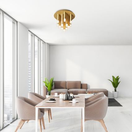 Rabalux - Deckenleuchte 13xG9/5W/230V golden