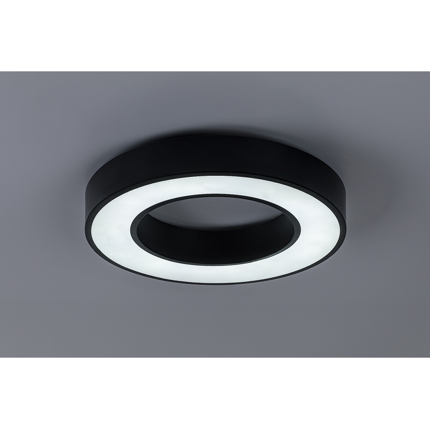 Rabalux - Plafonnier LED/24W/230V 3000/4000/6500K Ø 40 cm noir