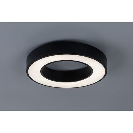 Rabalux - Plafonnier LED/24W/230V 3000/4000/6500K Ø 40 cm noir