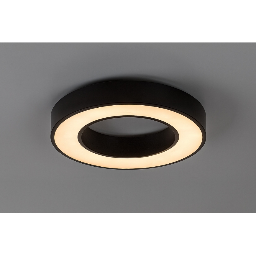 Rabalux - Plafonnier LED dimmable LED/45W/230V 3000-6500K Ø 60 cm noir + télécommande