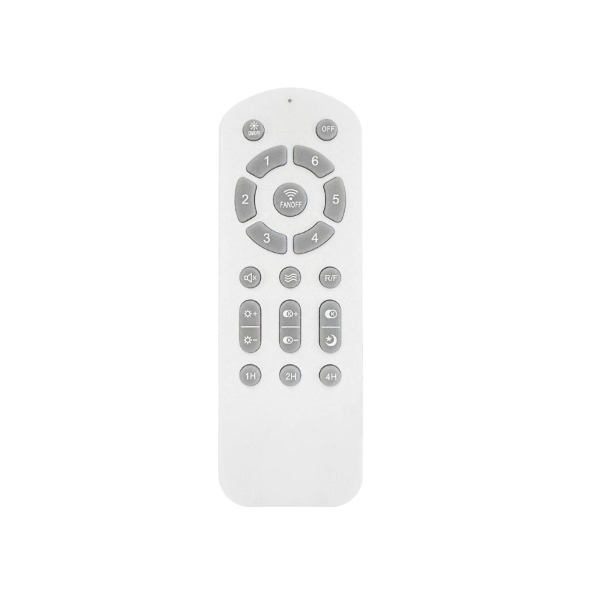 Rabalux - Plafoniera LED dimmerabile con ventilatore LED/60W/230V 3000-6500K + telecomando