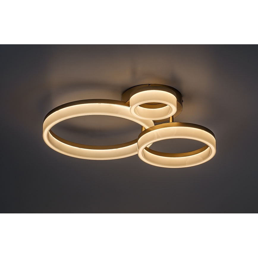 Rabalux - Plafoniera LED LED/24W/230V 3000/4000/6500K oro