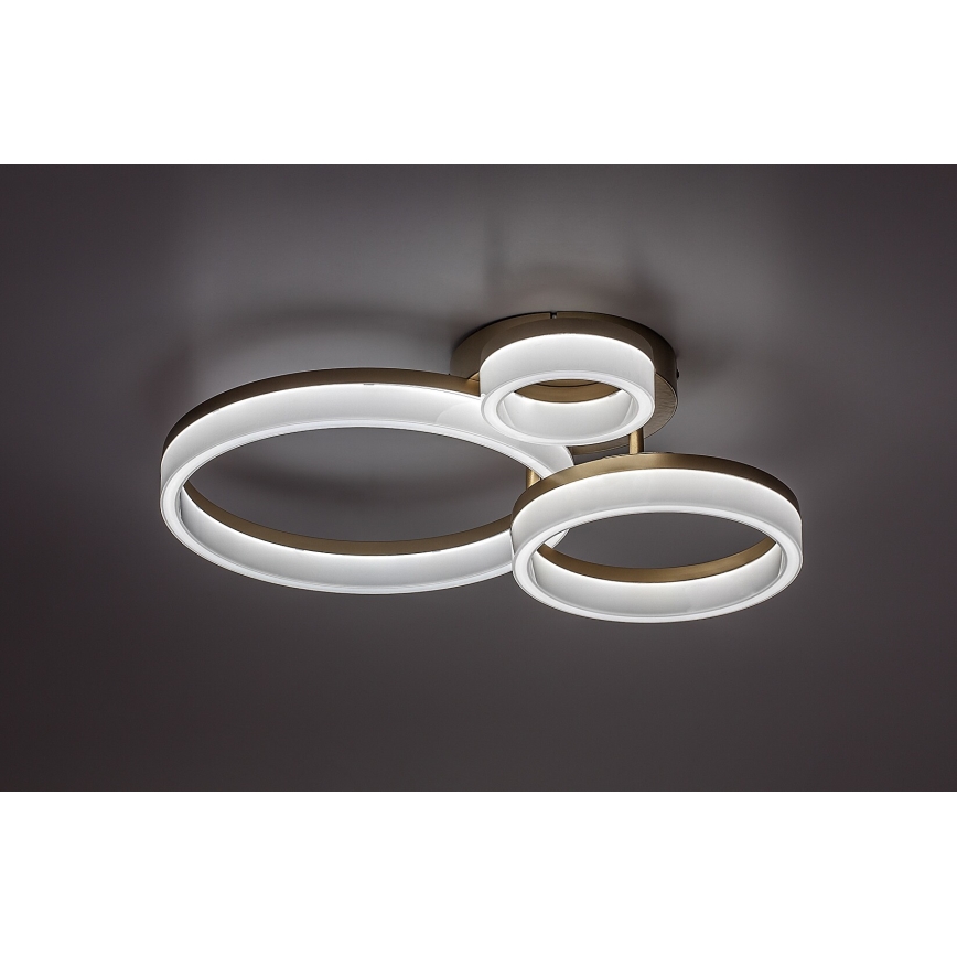 Rabalux - Plafoniera LED LED/24W/230V 3000/4000/6500K oro