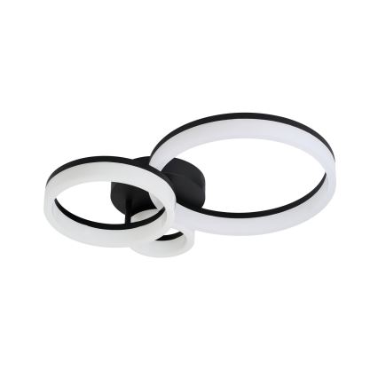 Rabalux - Plafoniera LED LED/24W/230V 3000/4000/6500K nero