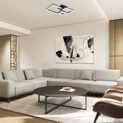 Rabalux - Plafoniera LED LED/22W/230V 3000/4000/6500K nero