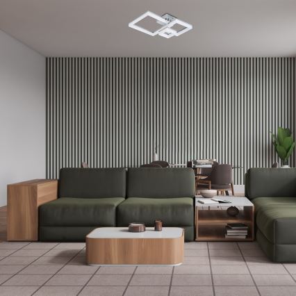 Rabalux - Plafoniera LED LED/22W/230V 3000/4000/6500K cromo opaco