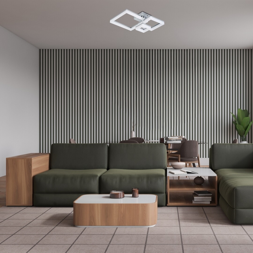 Rabalux - Plafoniera LED LED/22W/230V 3000/4000/6500K cromo opaco