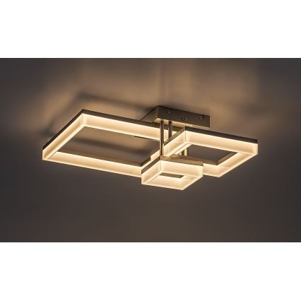 Rabalux - Plafoniera LED LED/22W/230V 3000/4000/6500K cromo opaco
