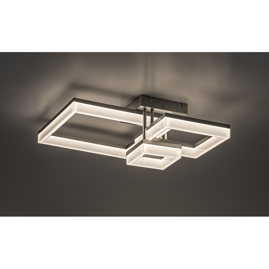 Rabalux - Plafoniera LED LED/22W/230V 3000/4000/6500K cromo opaco