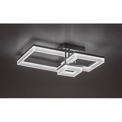 Rabalux - Plafoniera LED LED/22W/230V 3000/4000/6500K cromo opaco