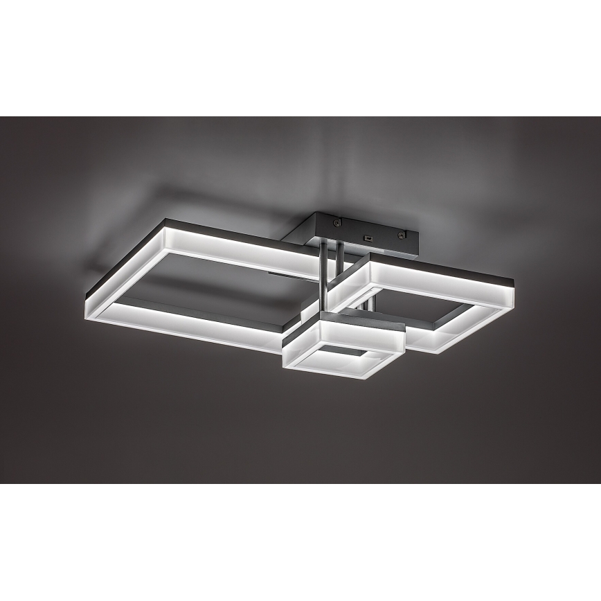 Rabalux - Plafoniera LED LED/22W/230V 3000/4000/6500K cromo opaco