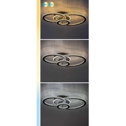 Rabalux - Plafonnier LED dimmable LED/40W/230V 3000-6500K + télécommande 35x52 cm