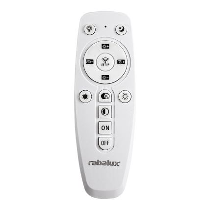 Rabalux - Plafonnier LED dimmable LED/32W/230V 3000-6500K Ø 31 cm beige + télécommande