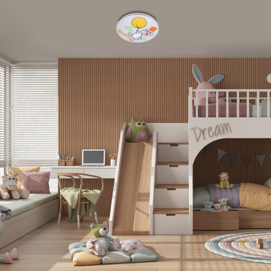 Rabalux - Plafoniera LED per bambini LED/24W/230V 3000K