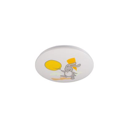 Rabalux - Plafonnier LED pour enfants, 24 W, 230 V, 3000 K, Ø 37,5 cm