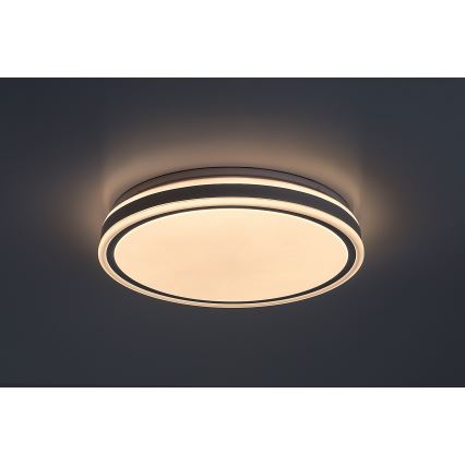 Rabalux - Plafonnier LED dimmable LED/23W/230V 3000-6500K Ø 38,5 cm blanc + télécommande