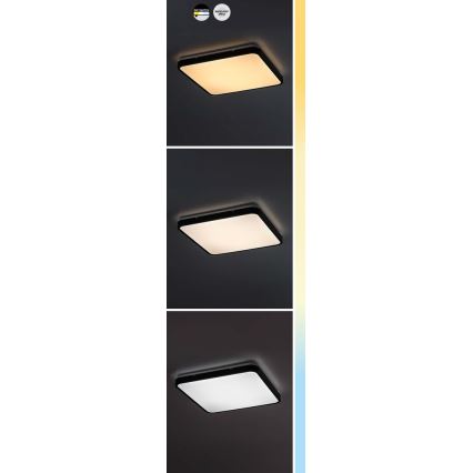 Rabalux - Plafoniera LED da bagno LED/24W/230V 3000/4000/6000K IP44 29x29 cm bianco
