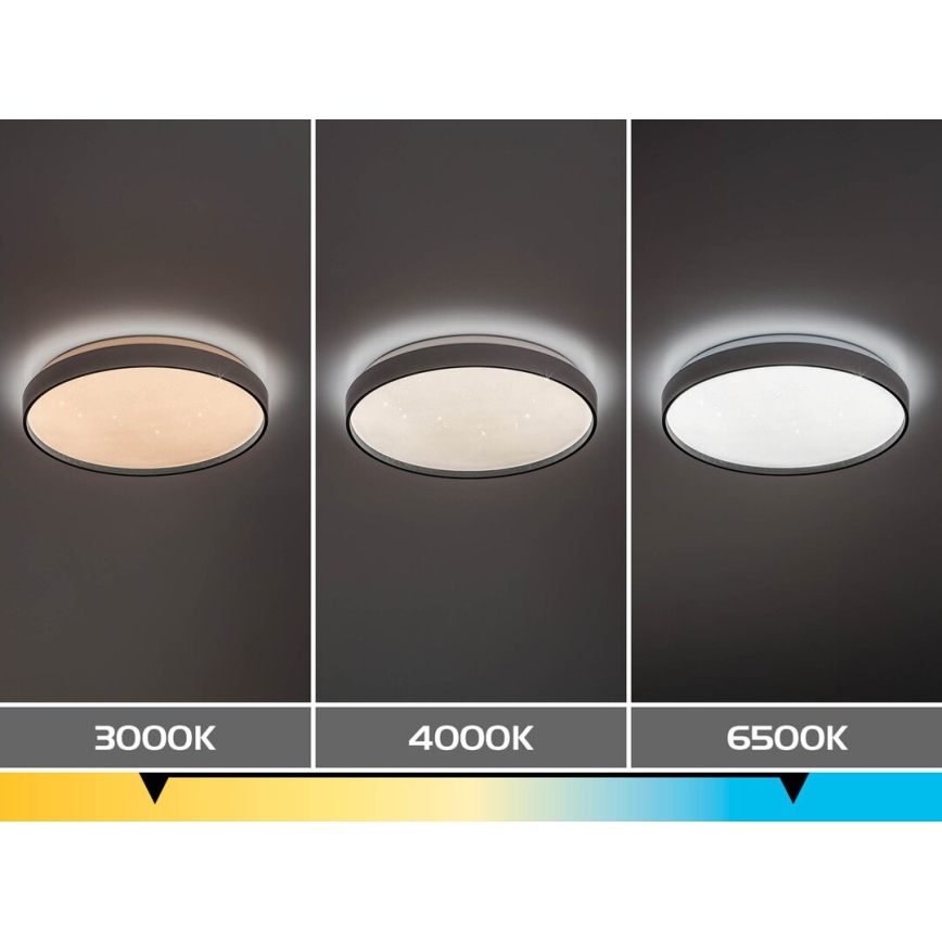 Rabalux - Plafoniera dimmerabile a LED/34W/230V 3000-6500K Ø 38 cm + telecomando