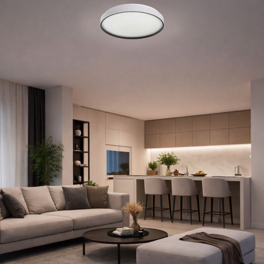 Rabalux - Plafonnier LED dimmable LED/60W/230V 3000-6500K Ø 58 cm + télécommande