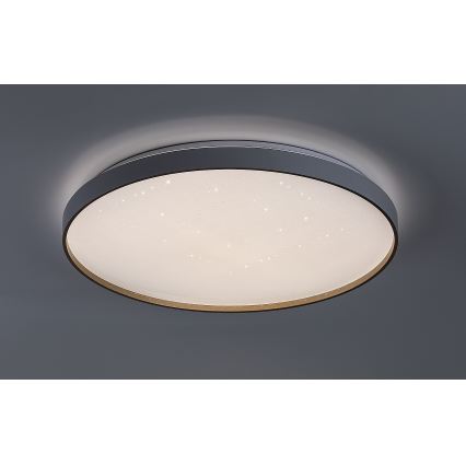 Rabalux - LED-dimmbare Deckenleuchte LED/80W/230V 3000-6500K Ø 77 cm + Fernbedienung