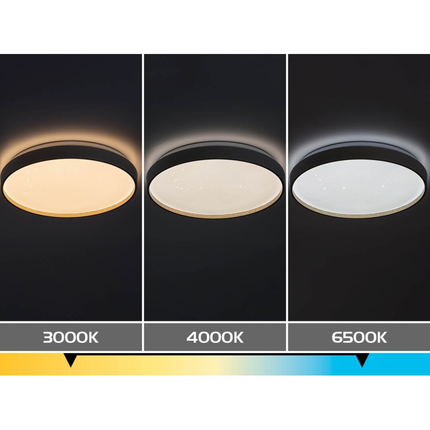 Rabalux - LED-dimmbare Deckenleuchte LED/80W/230V 3000-6500K Ø 77 cm + Fernbedienung